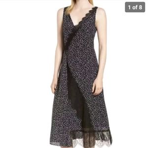 Lewit Silk & Lace Dress